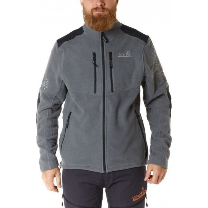 Джемпер флисовый NORFIN GLACIER GRAY 01 Р.s 477101-S